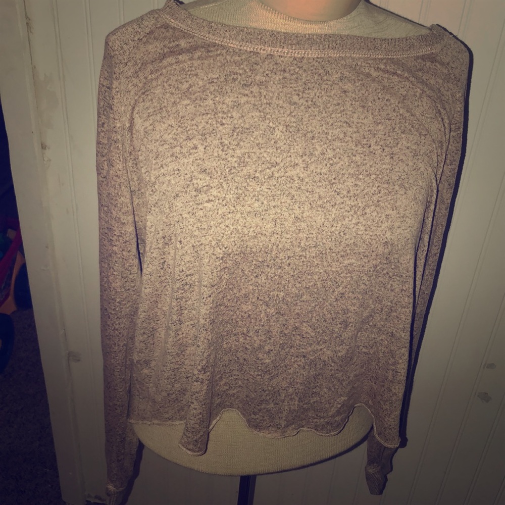 Super soft crop sweater